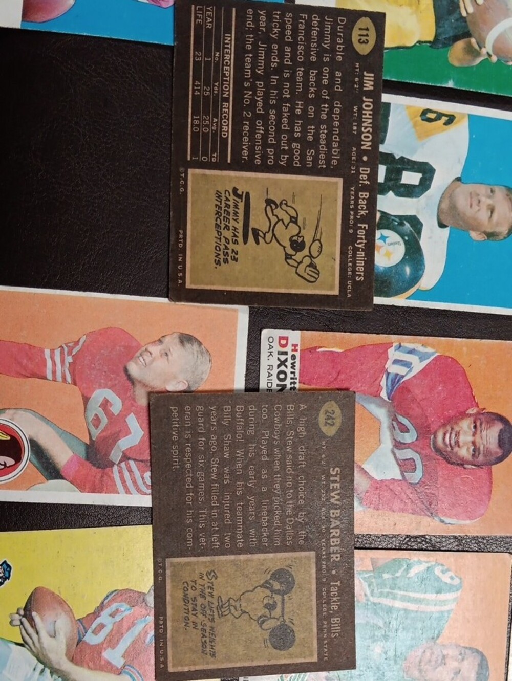 1969 TOPPS Football Cards 40 Cards - Picture 10 of 10